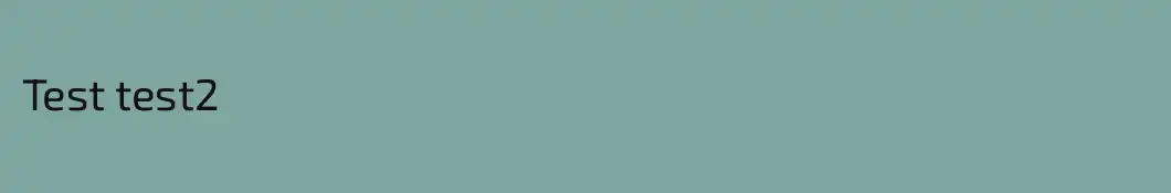 Test test2